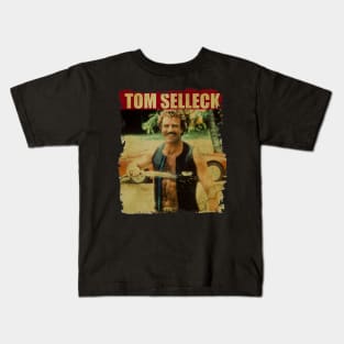 Tom Selleck - NEW RETRO STYLE Kids T-Shirt